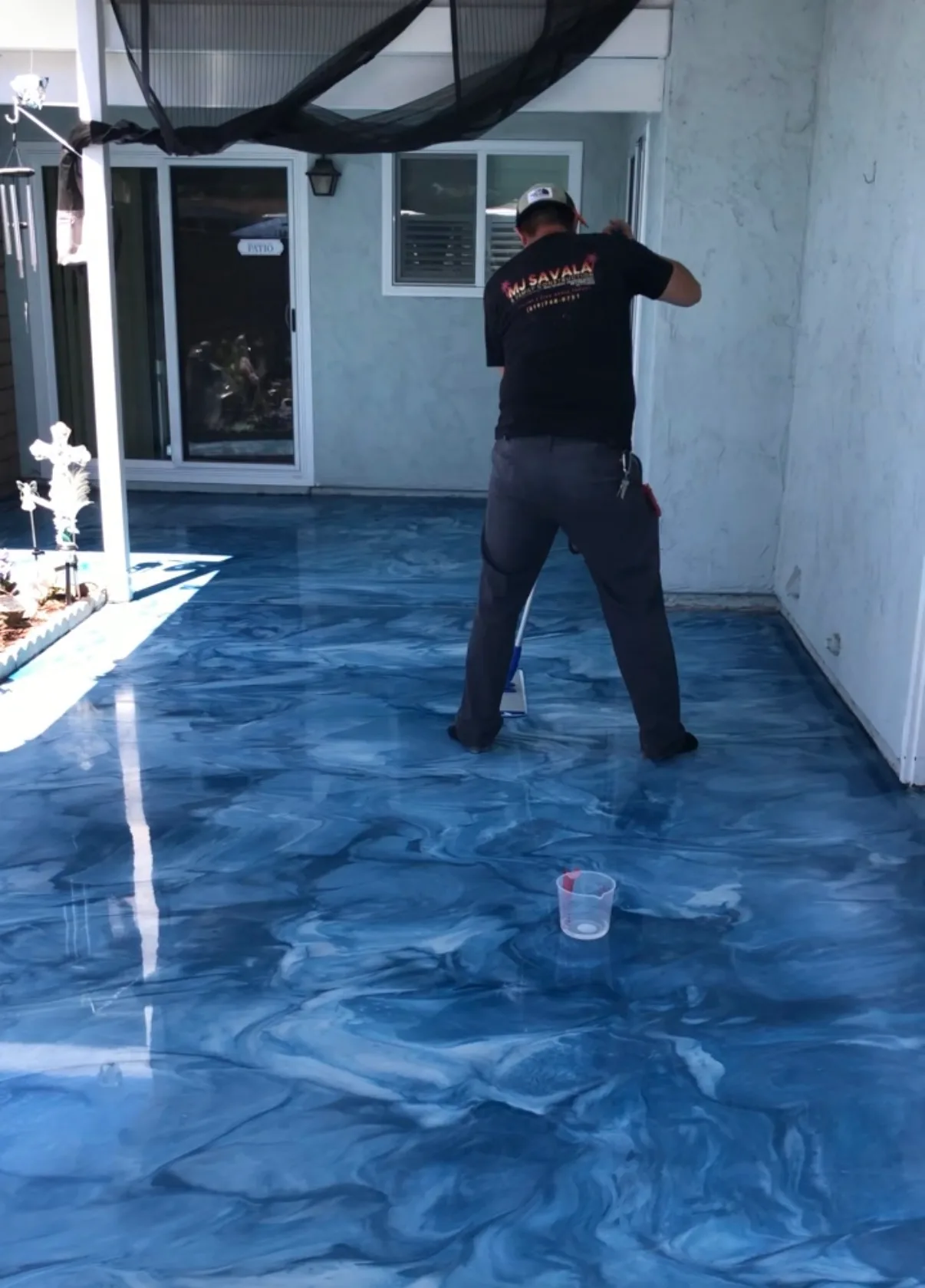 Epoxy Coatings in San Diego, CA by MJ Savala & Family Construction